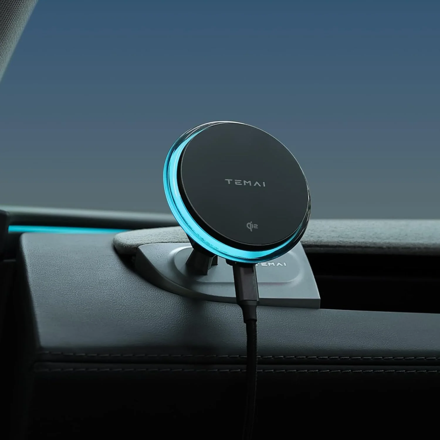 TEMAI Qi2 15W MagSafe Tesla Charging Mount — Best Phone Mount for Tesla Model 3 (2026 Picks)