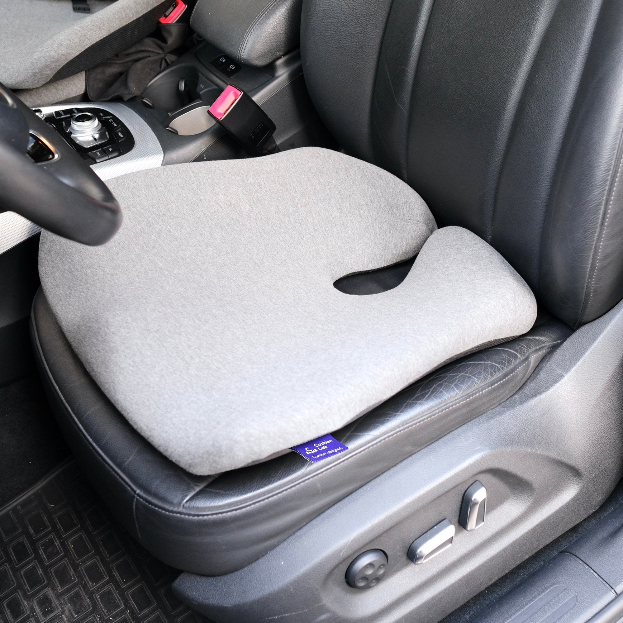 The Cushion Lab Pressure Relief Ergonomic Car Seat Cushion