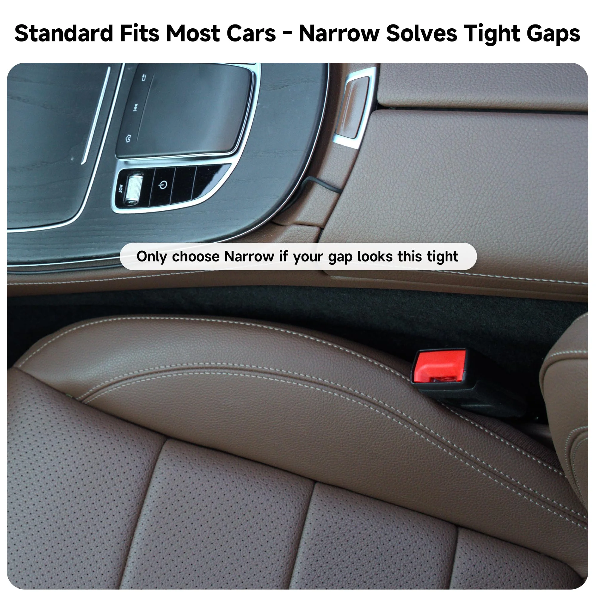 Givifive Car Seat Gap Filler Set of 2