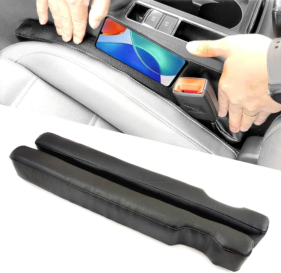 Wuzno Leather Car Seat Gap Filler