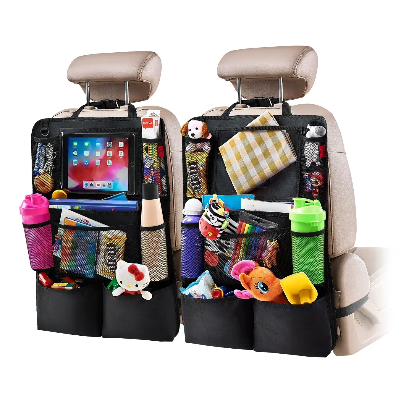 Helteko Backseat Car Organizer — Best Car Seat Back Organizers for Road Trips (2026)