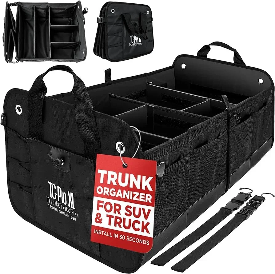 Trunkcratepro Collapsible Trunk Organizer