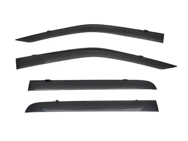 WELLvisors Premium Series Tape-On Window Deflectors