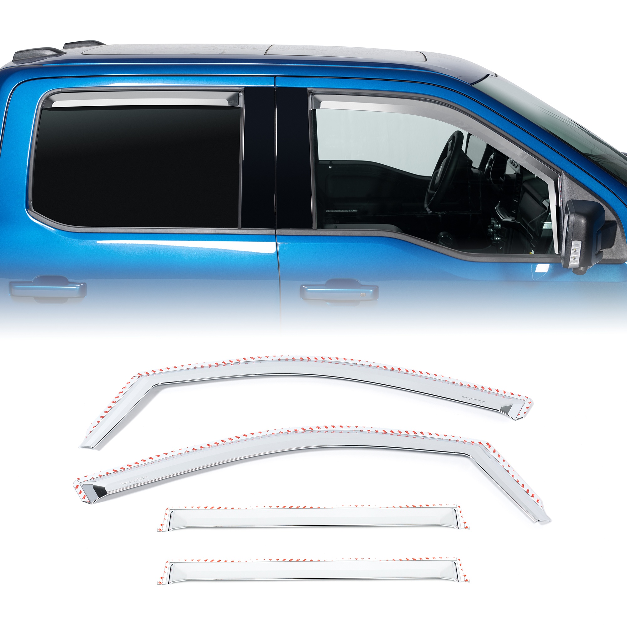 Putco Element In-Channel Window Visors