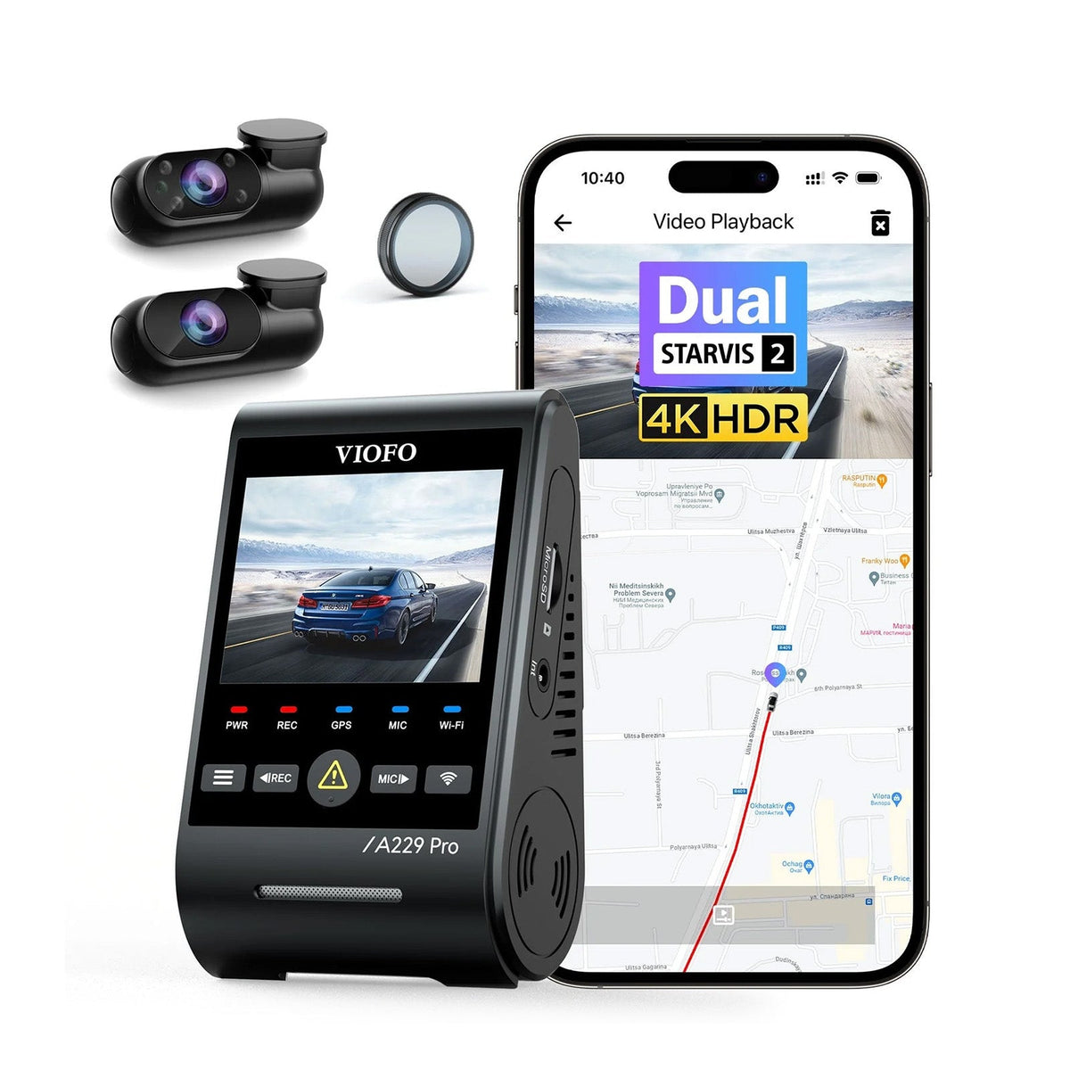 VIOFO A229 Pro 3-Channel