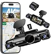 N300Pro 4K 4 Channel Dash Cam Front and Rear