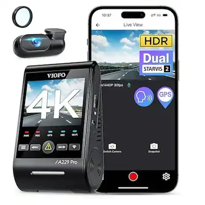 VIOFO A229 Pro Front and Rear Dash Cam