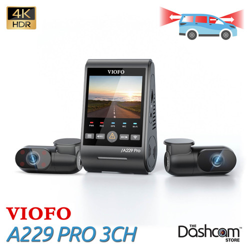 Best Overall for Robustness: VIOFO A229 Pro Duo