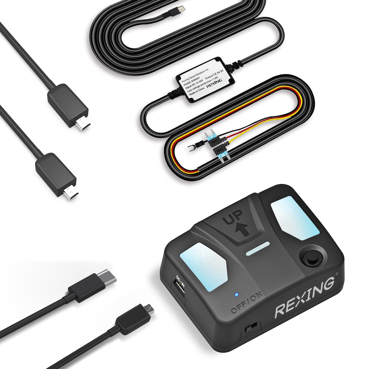 RexingUSA Type-C Dash Cam Hardwire Kit