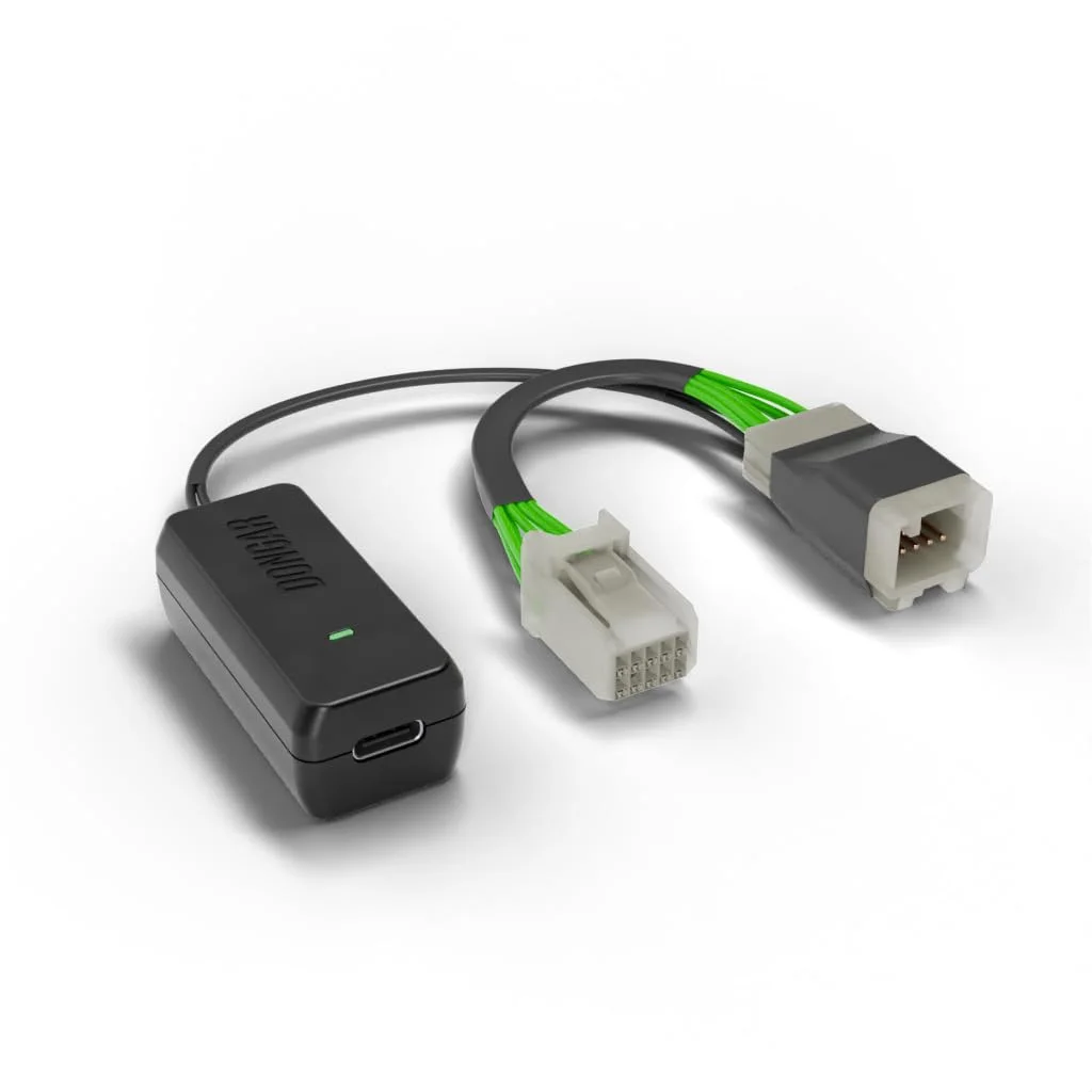 Dongar Classic Dashcam Integration USB-C Power Adapter — Best Dash Cam Hardwire Kit: LVC at 11.8V Saves Your Battery