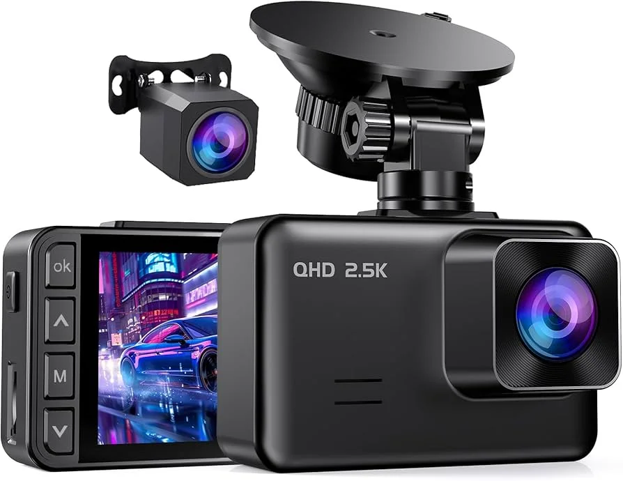 Budget Dual Dash Cam Front and Rear
