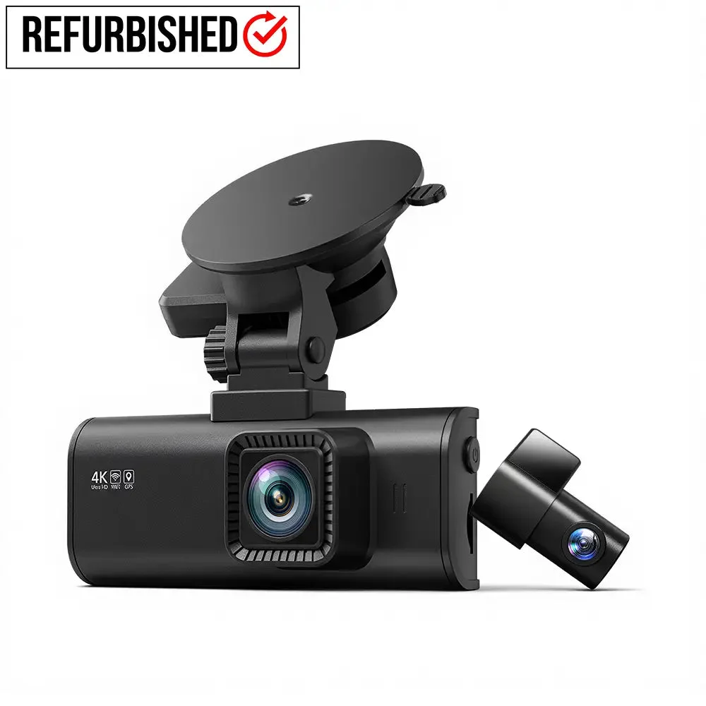 REDTIGER 4K Dash Cam Front Rear