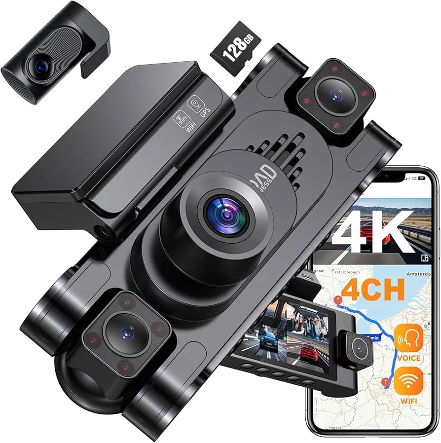 RoadWitness 4K 360 Dash Cam