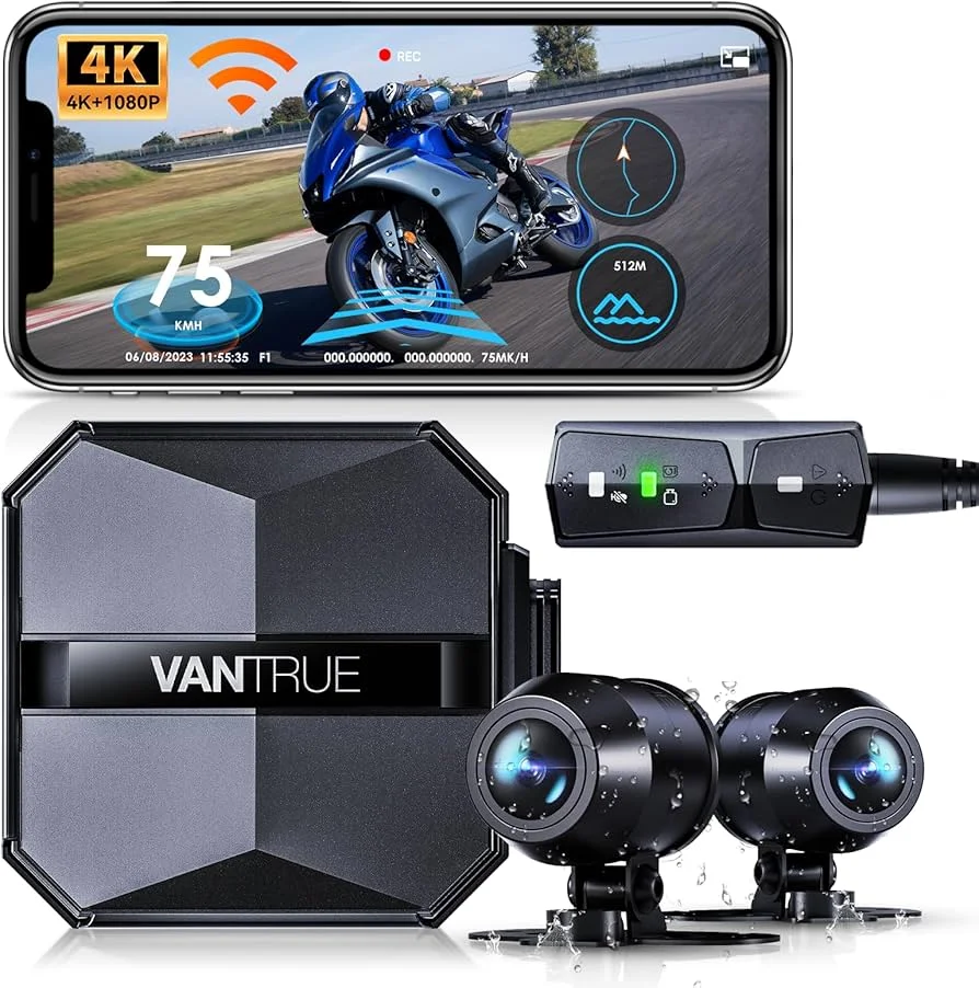Vantrue F1 Motorcycle Dash Cam