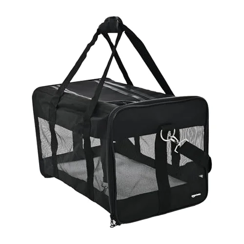 Amazon Basics Airline Approved Soft-Sided Pet Carrier — Best Pet Carriers for Flying: Airline-Approved