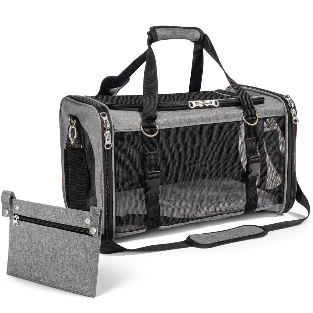 Mr. Peanut's Parisian Series Soft-Sided Pet Carrier — Best Pet Carriers for Flying: Airline-Approved