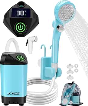 WADEO Portable Shower Pump