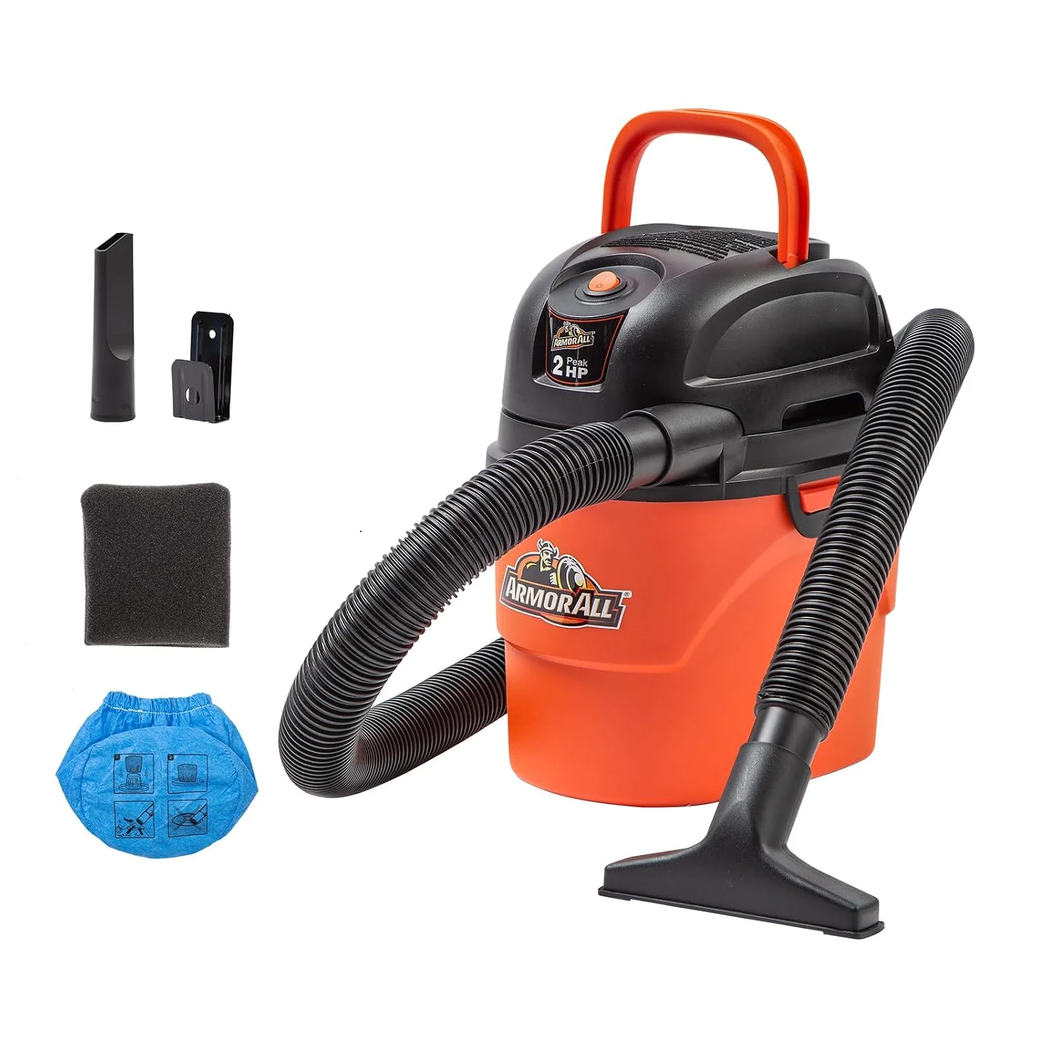 Armor All AA155 Portable Wet/Dry Vacuum — Best Portable Car Vacuum Cleaner: Buyer's Guide