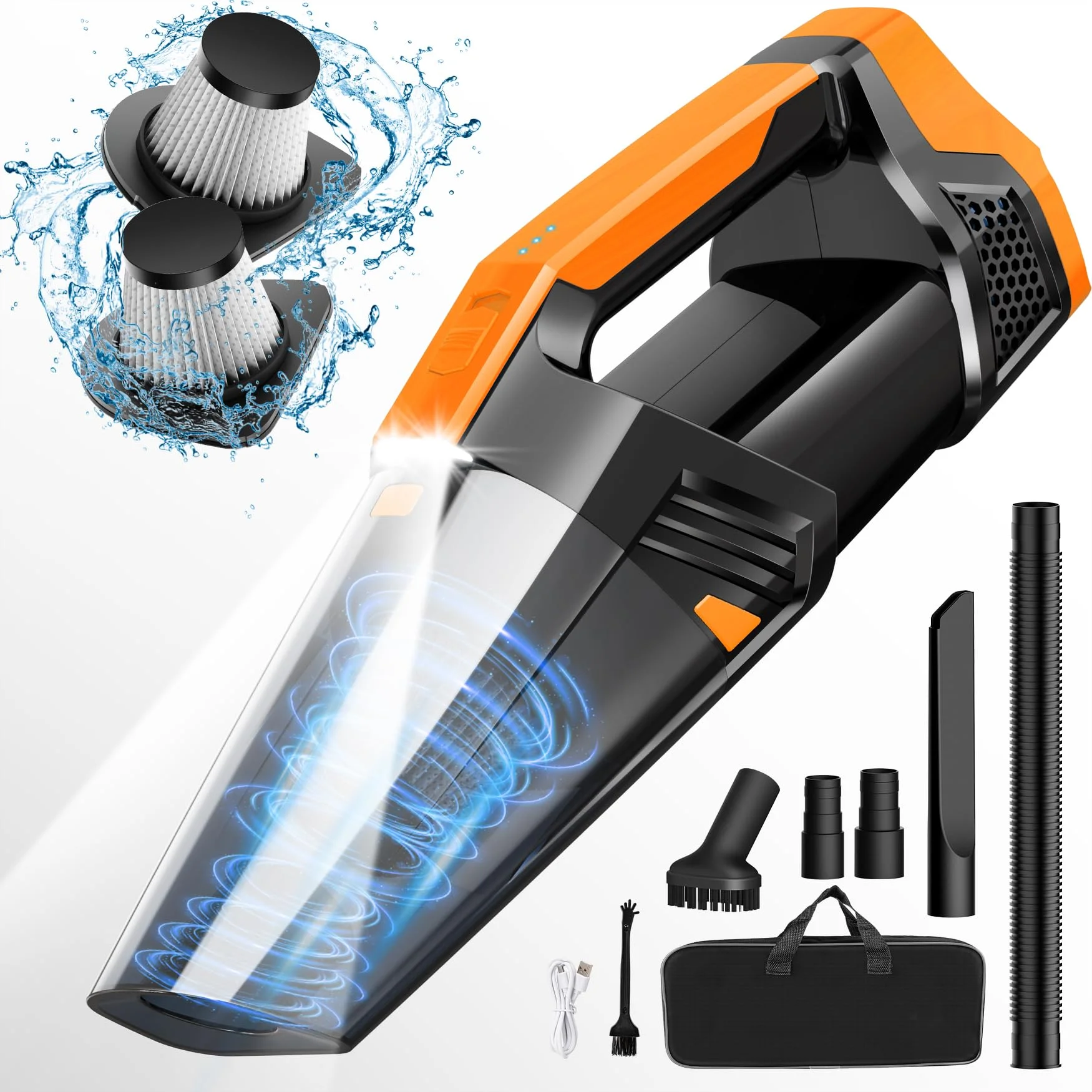 Blestan Handheld Vacuum Cordless Portable Car — Best Portable Car Vacuum Cleaner: Buyer's Guide