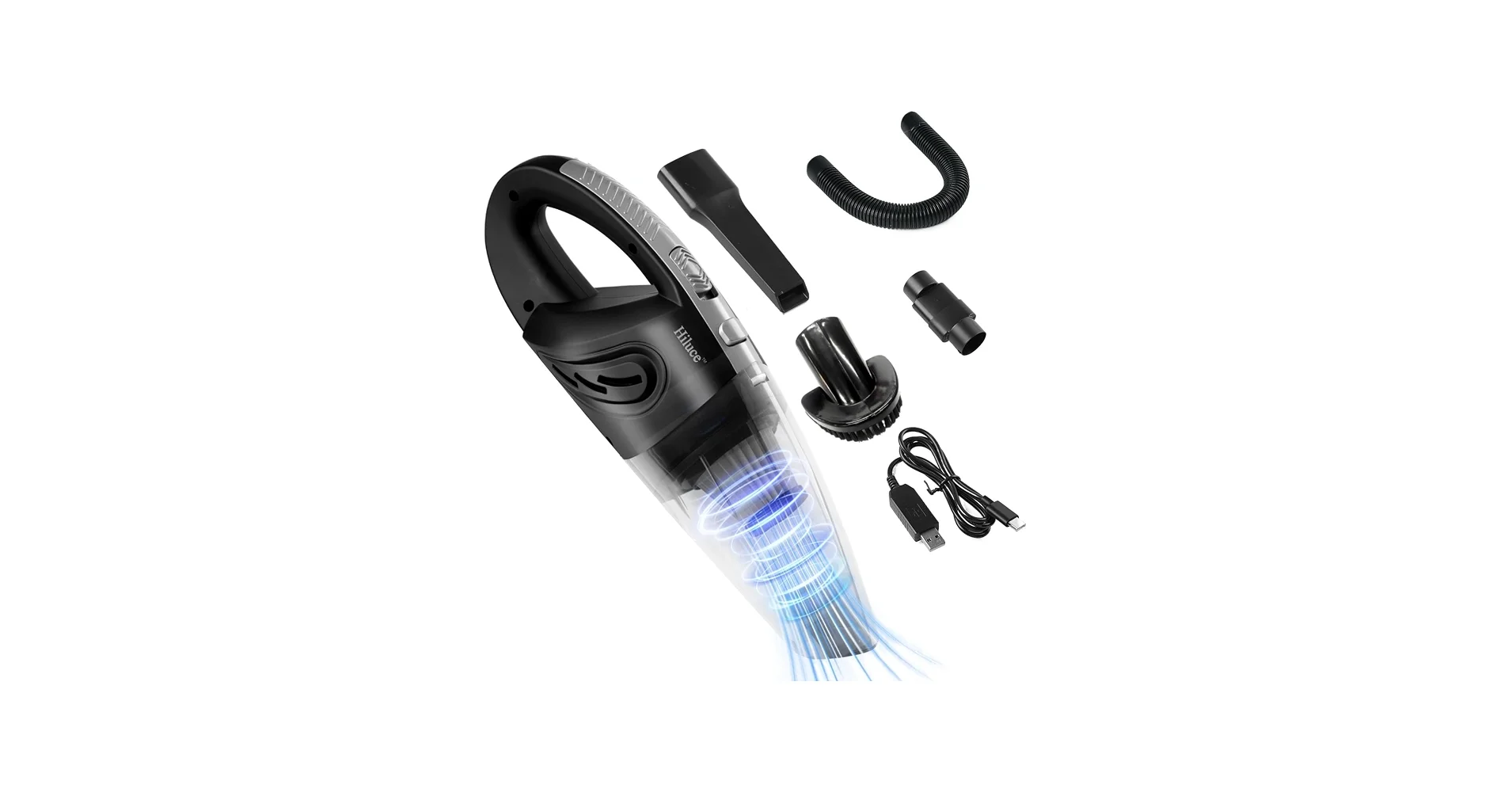 Hiluce Car Vacuum Portable Cordless — Best Portable Car Vacuum Cleaner: Buyer's Guide