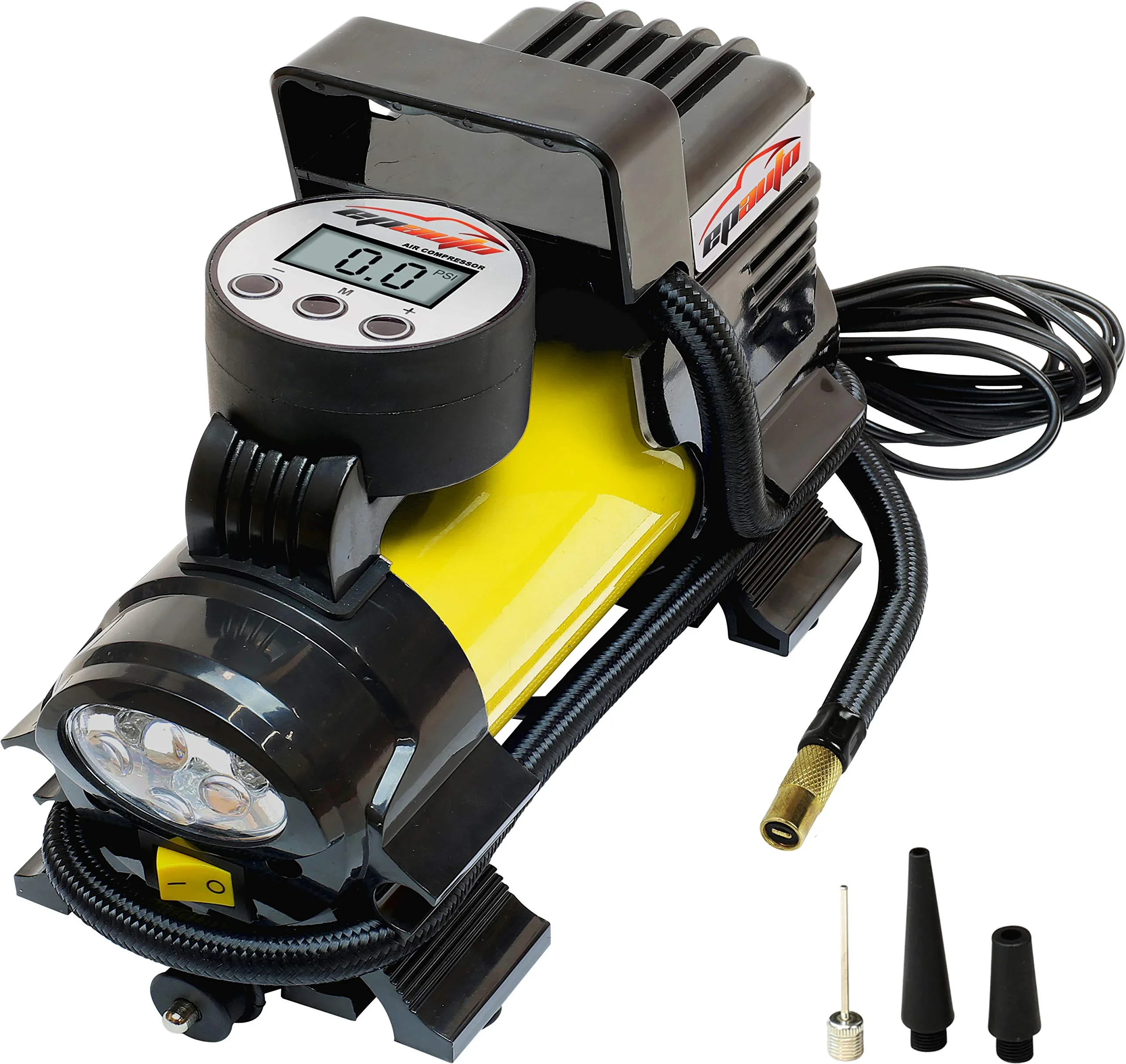 EPAuto 12V DC Portable Air Compressor Pump — Best Portable Tire Inflator for Road Trips (2026 Buying Guide)