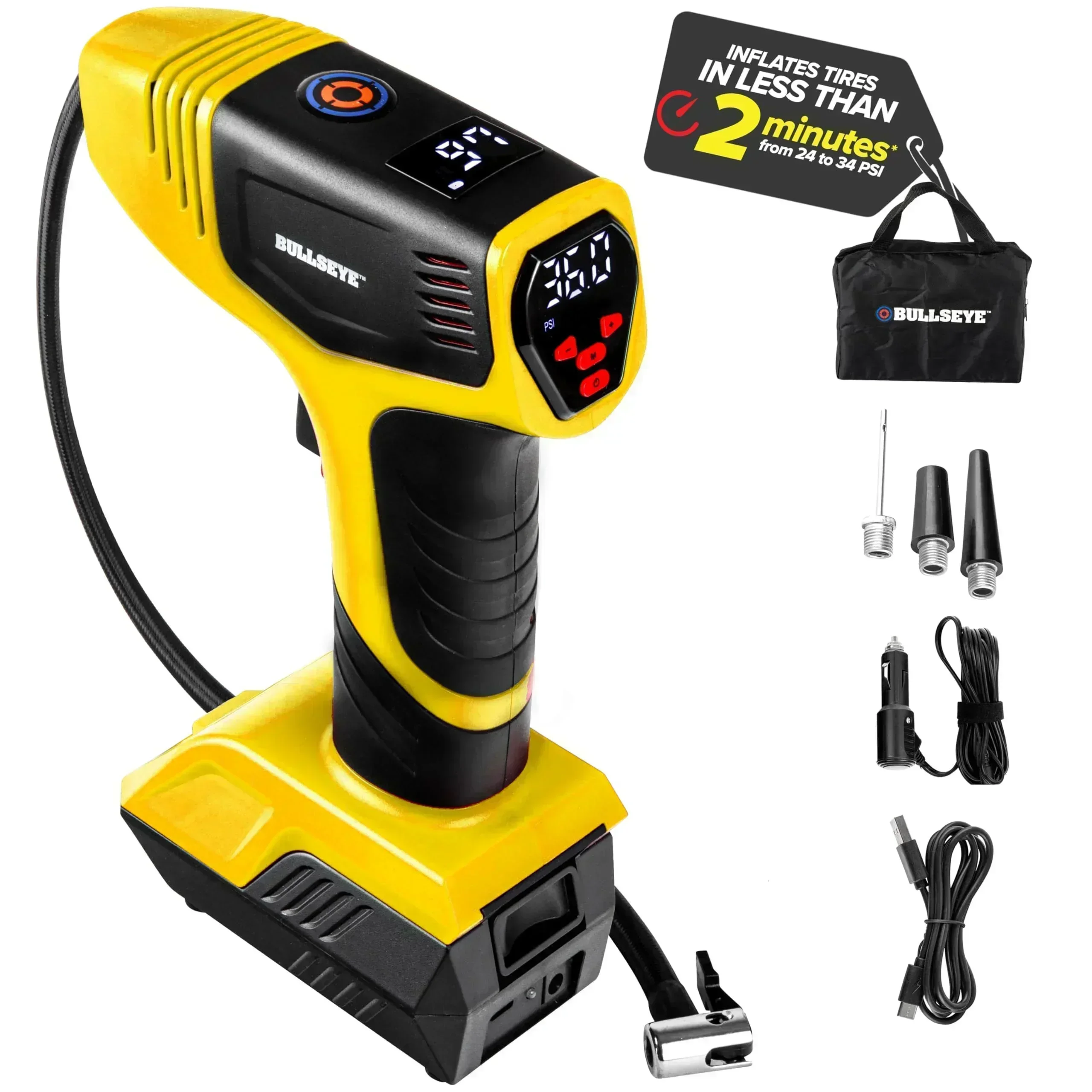 BULLSEYE PRO Tire Inflator