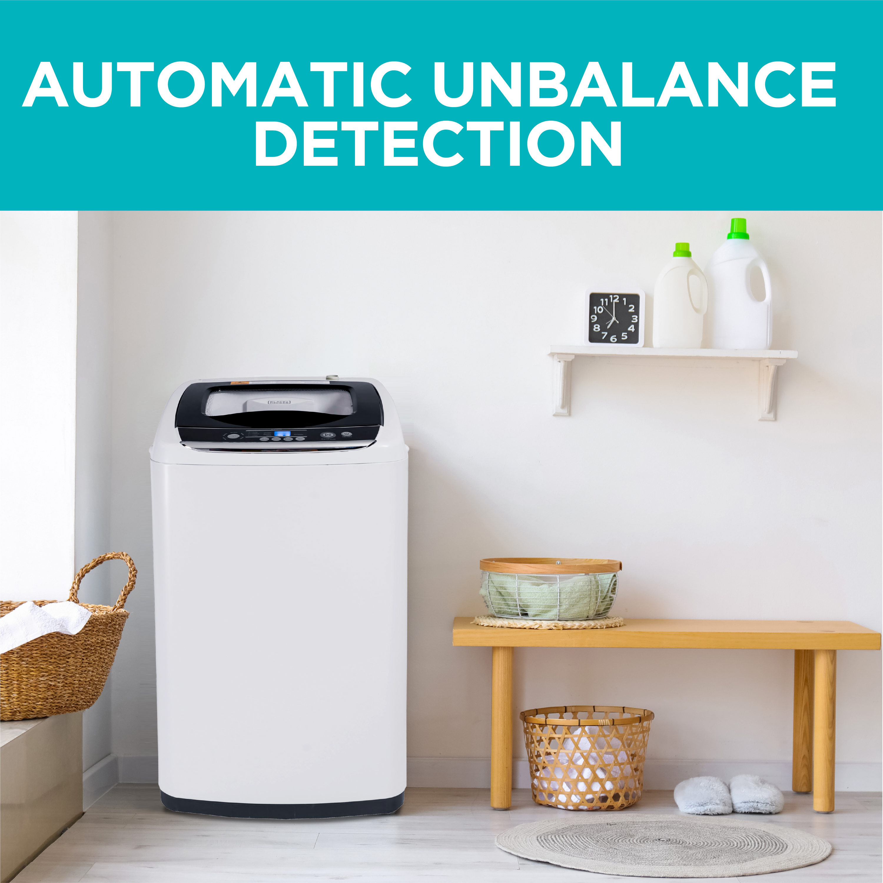 BLACK+DECKER BPWM09W Portable Washer