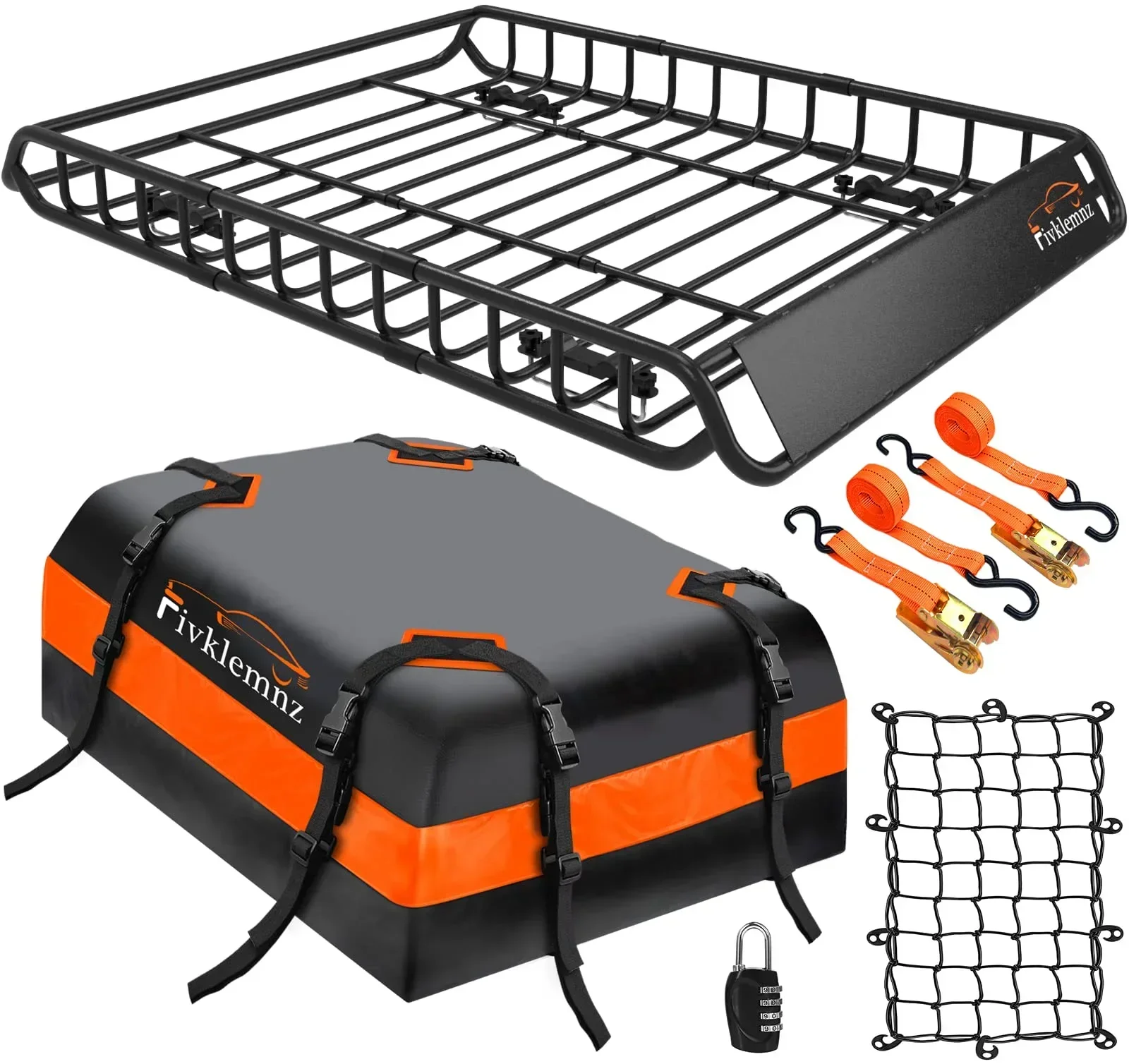 FIVKLEMNZ Car Rooftop Cargo Carrier Bag