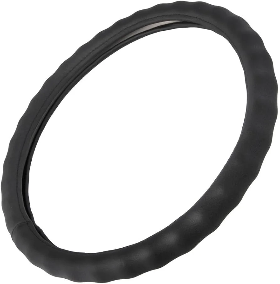 BDK Genuine Leather Steering Wheel Cover