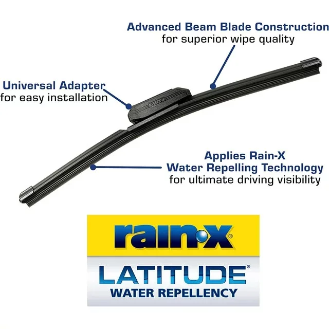 Rain-X Latitude Water Repellency Wiper Blades