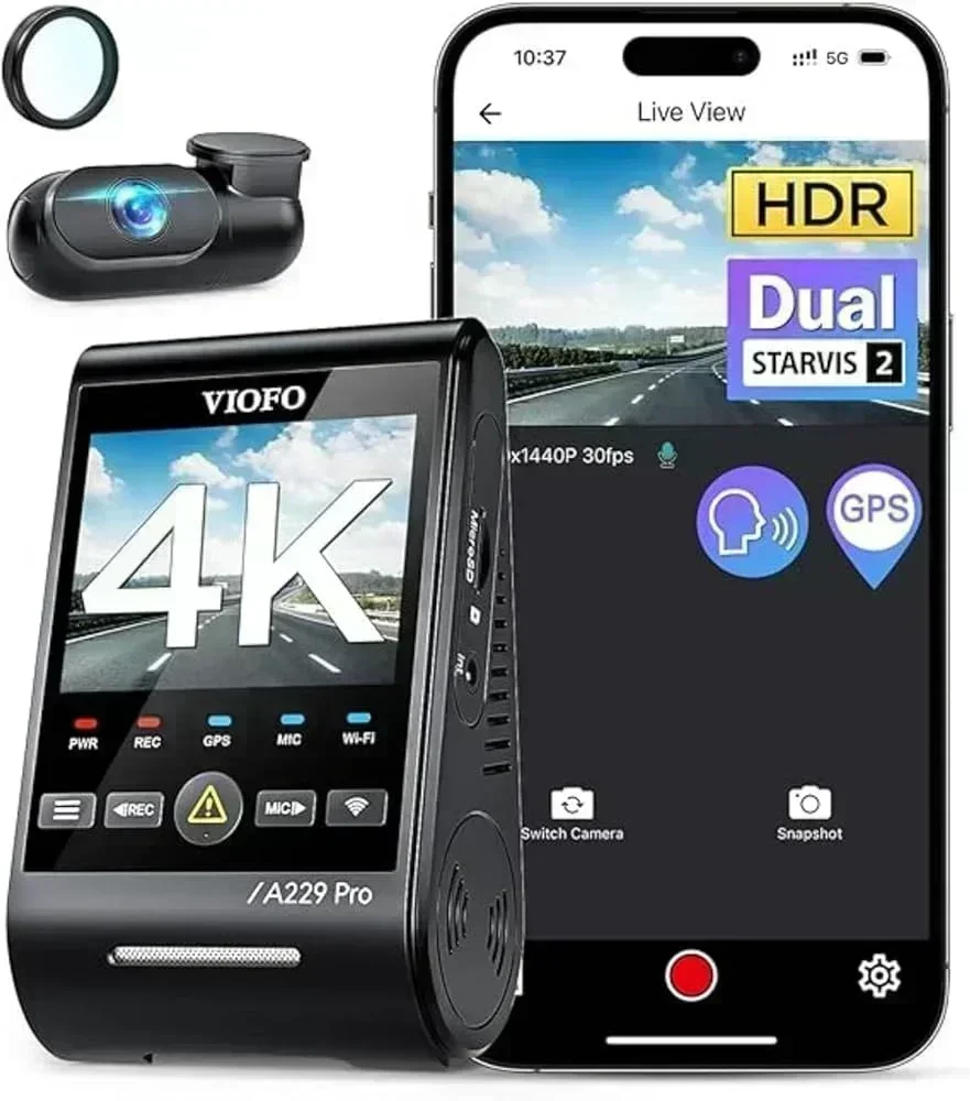 Viofo A229 Pro — BlackVue DR970X-2CH vs Thinkware U3000: Two Dual-4K Flagships, Torn Down