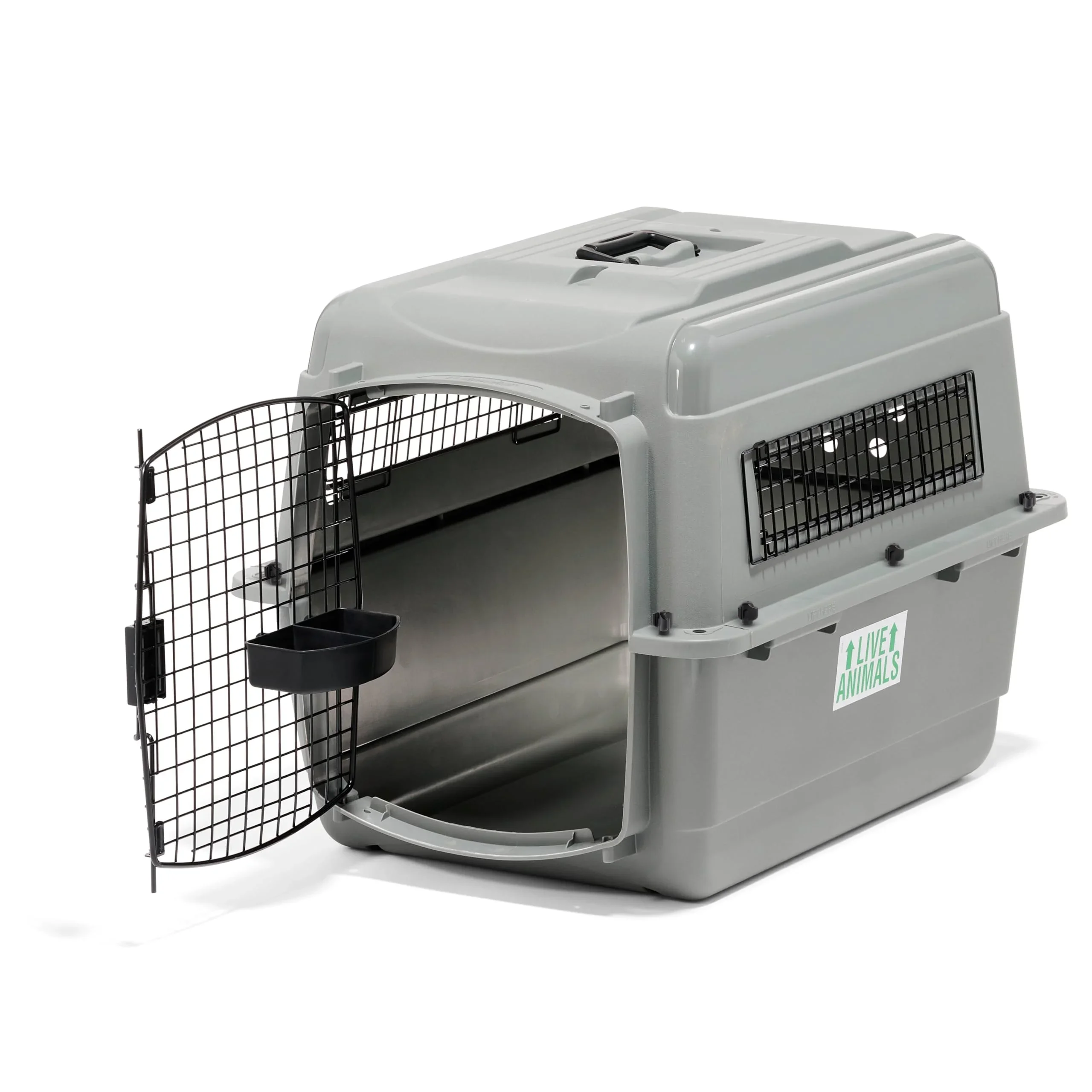Petmate Sky Kennel — Can a Dog Ride in a Truck Bed? 6 States Ban It