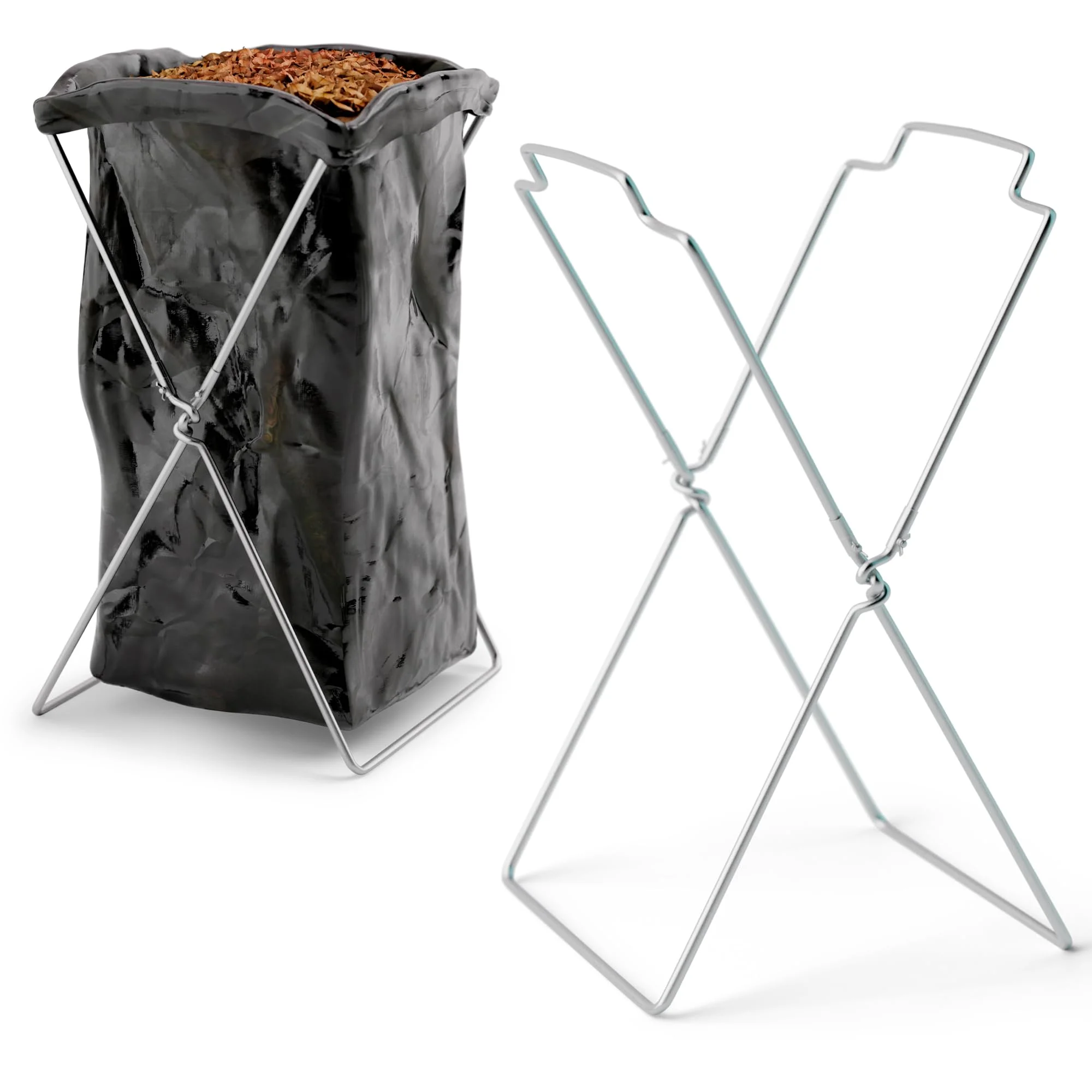 Stansport Collapsible Trash Bag Holder Stand