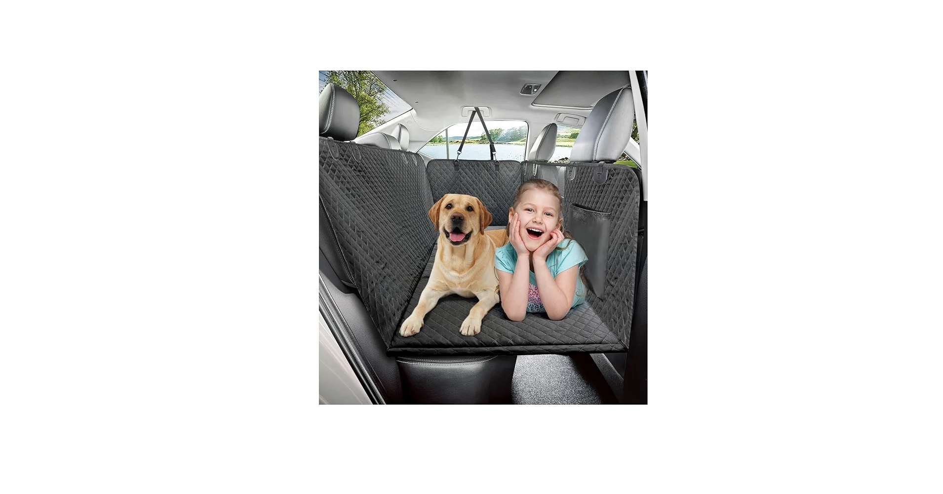 Vailge Dog Car Barrier