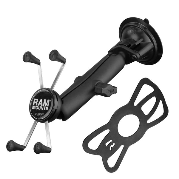 RAM Mounts X-Grip Phone Holder with U-Bolt Base
