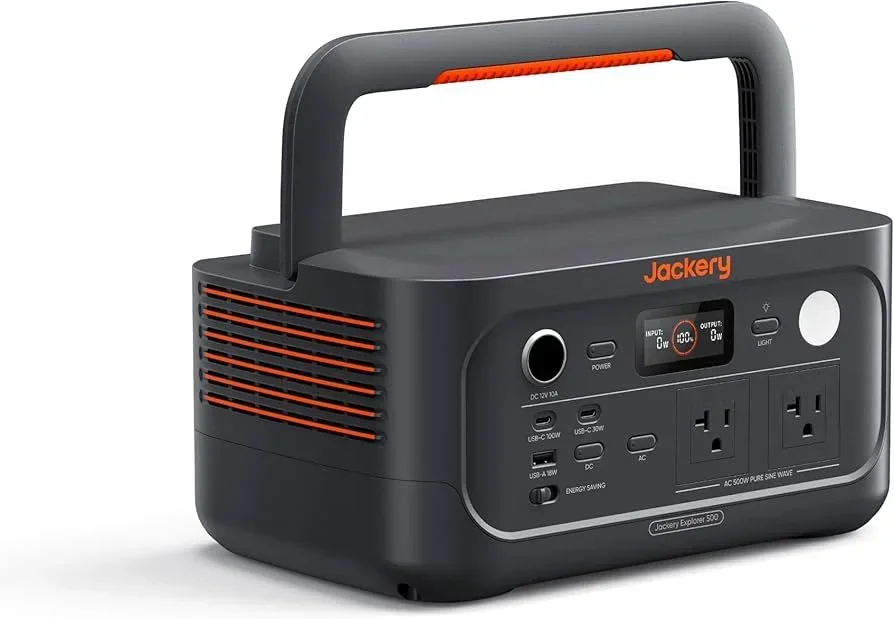 Jackery Explorer 500 v2 Portable Power Station (alternate view)