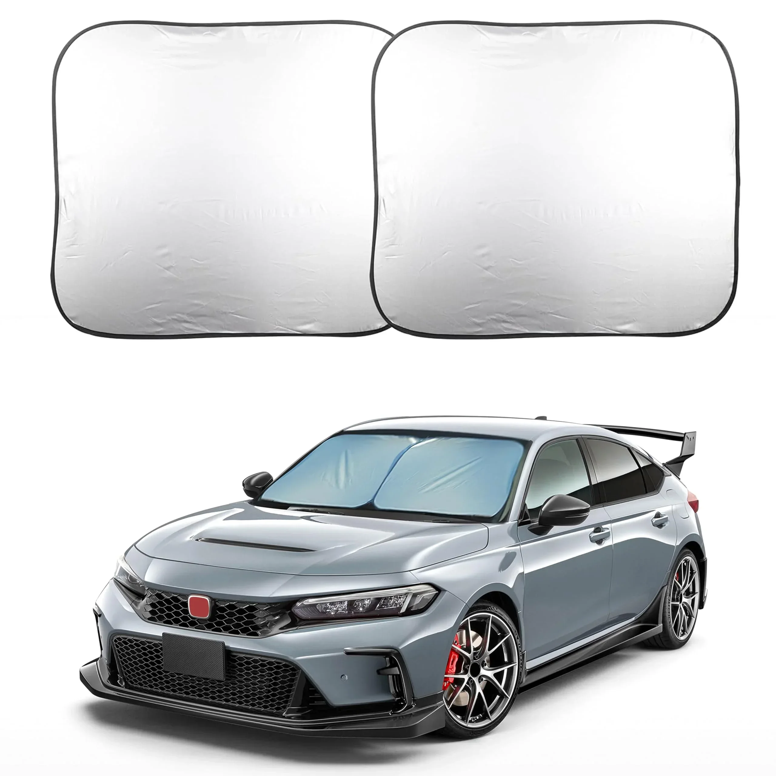 EcoNour Foldable Windshield Sun Shade — How to Insulate Car Windows for Winter Camping (Honestly)