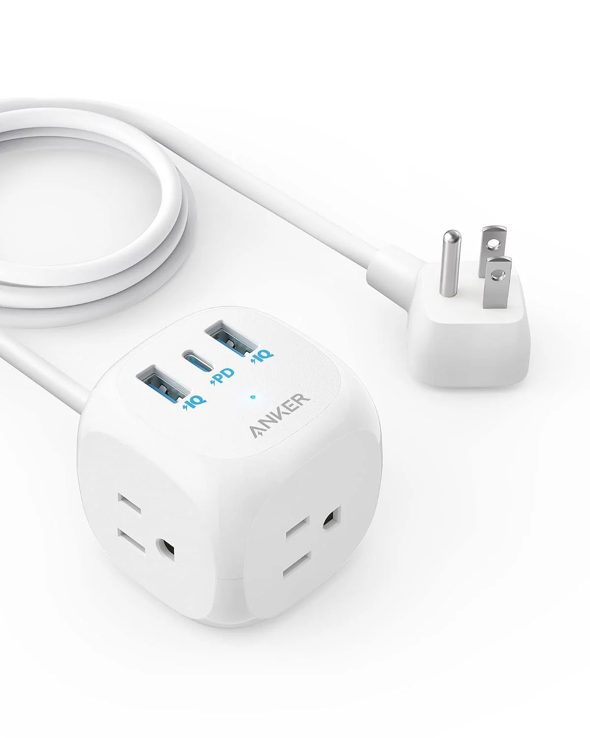 Anker 321 Power Strip — Kia EV9 Camping Mode: V2L Power + Flat 2-Person Bed