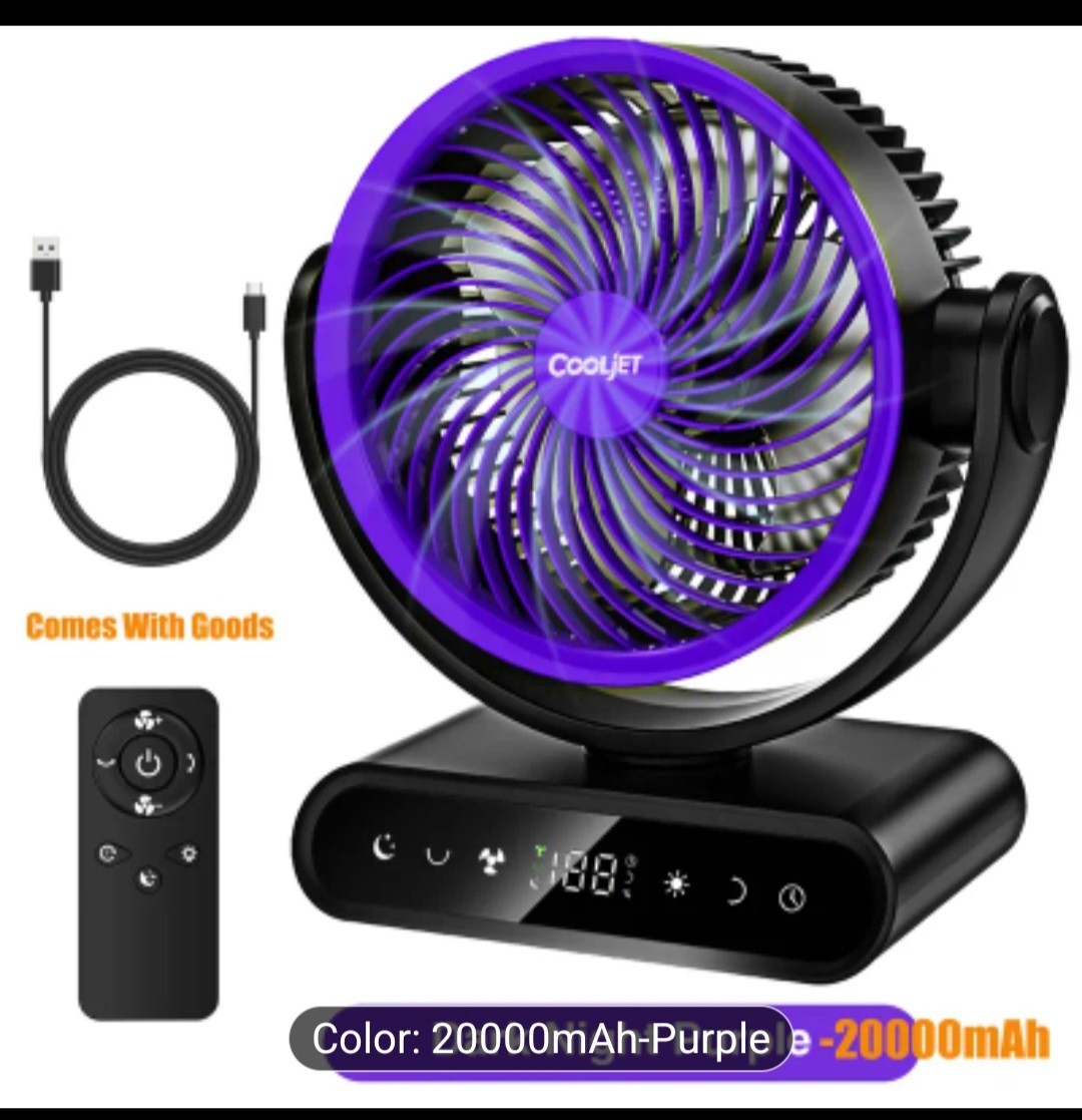 Opolar Battery Operated Fan