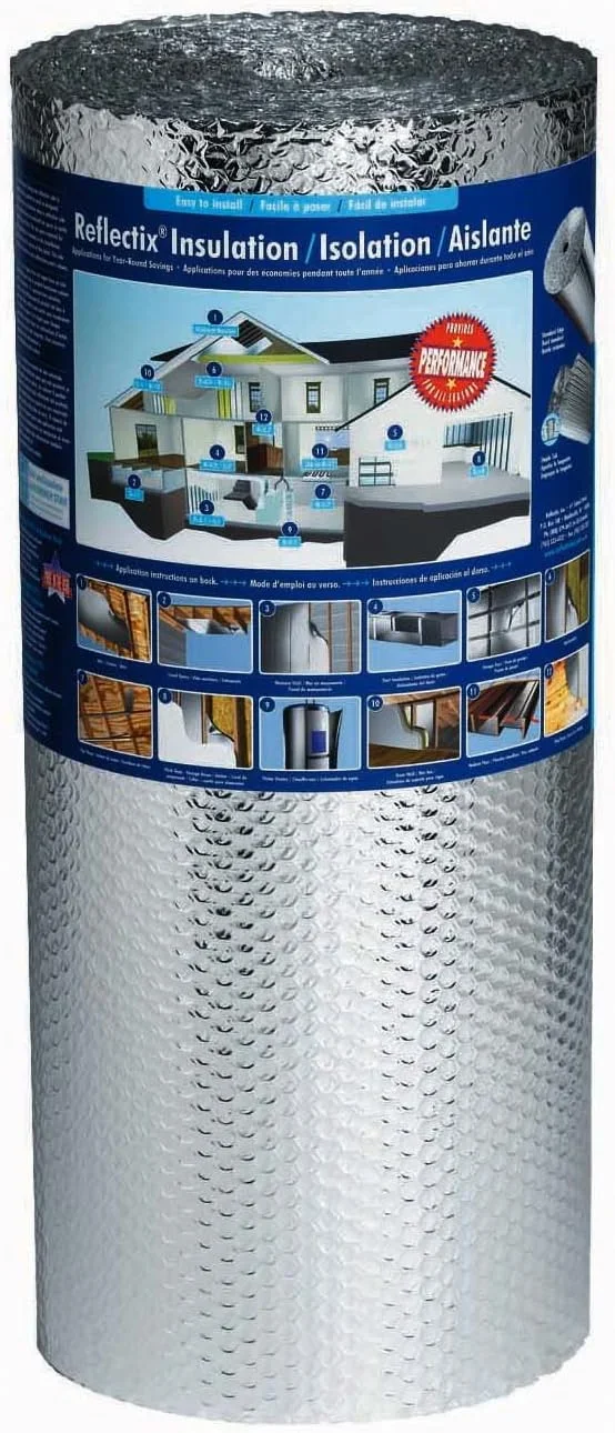 Reflectix double-reflective insulation
