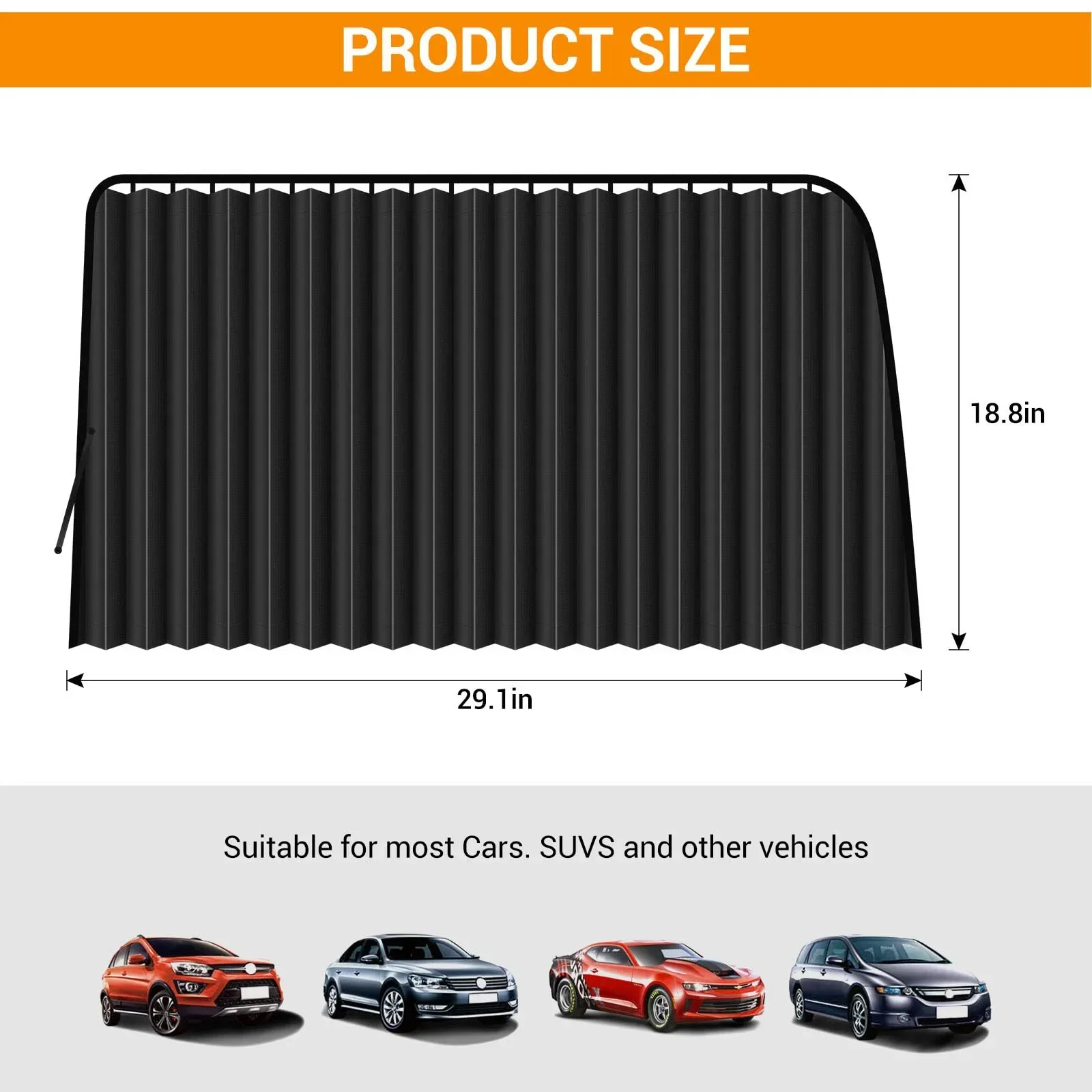 ZATOOTO Magnetic Car Side Window Sun Shades — Kia Sportage Car Camping: 74.1 Cu-Ft Sleep Fit & Setup