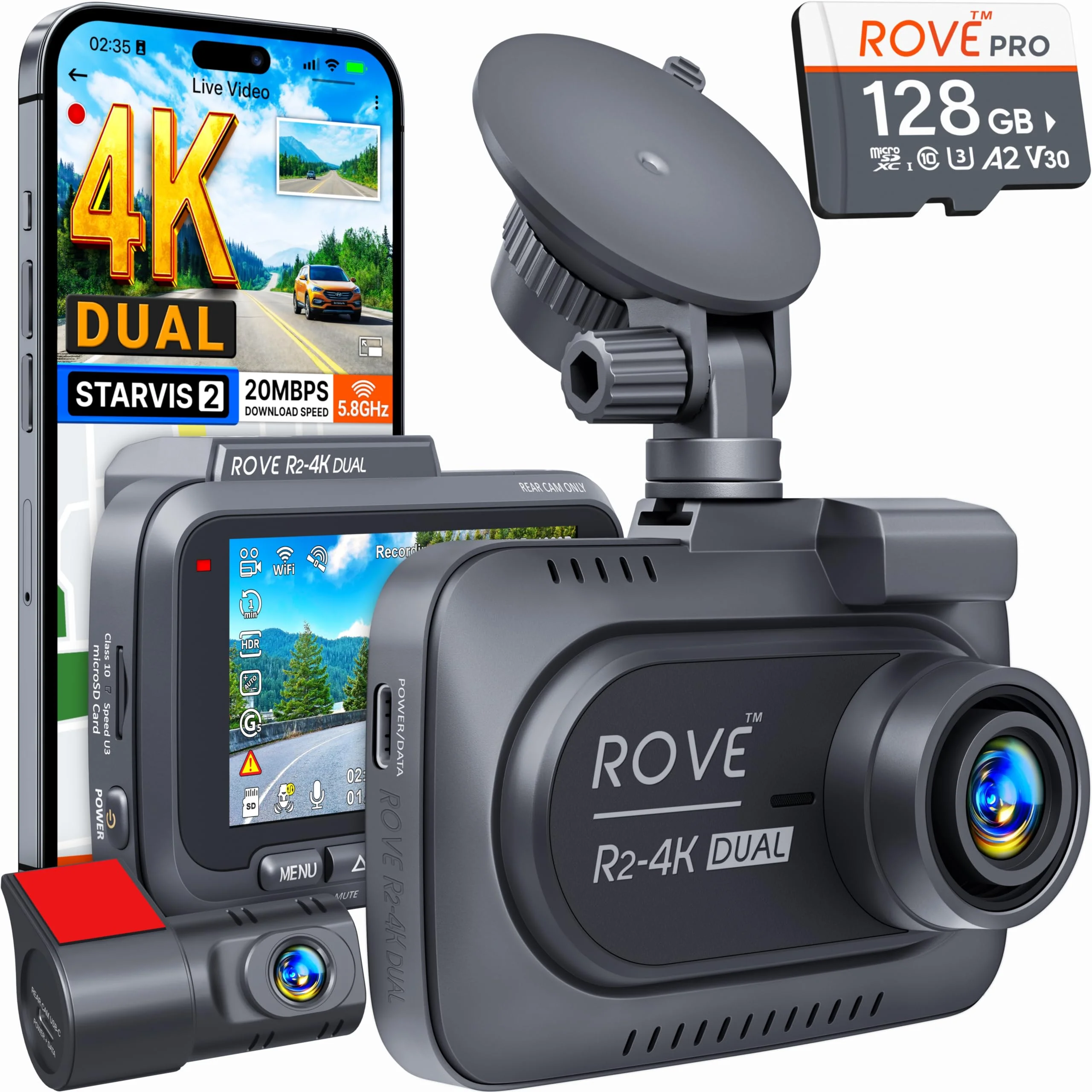ROVE R2-4K DUAL (alternate view)