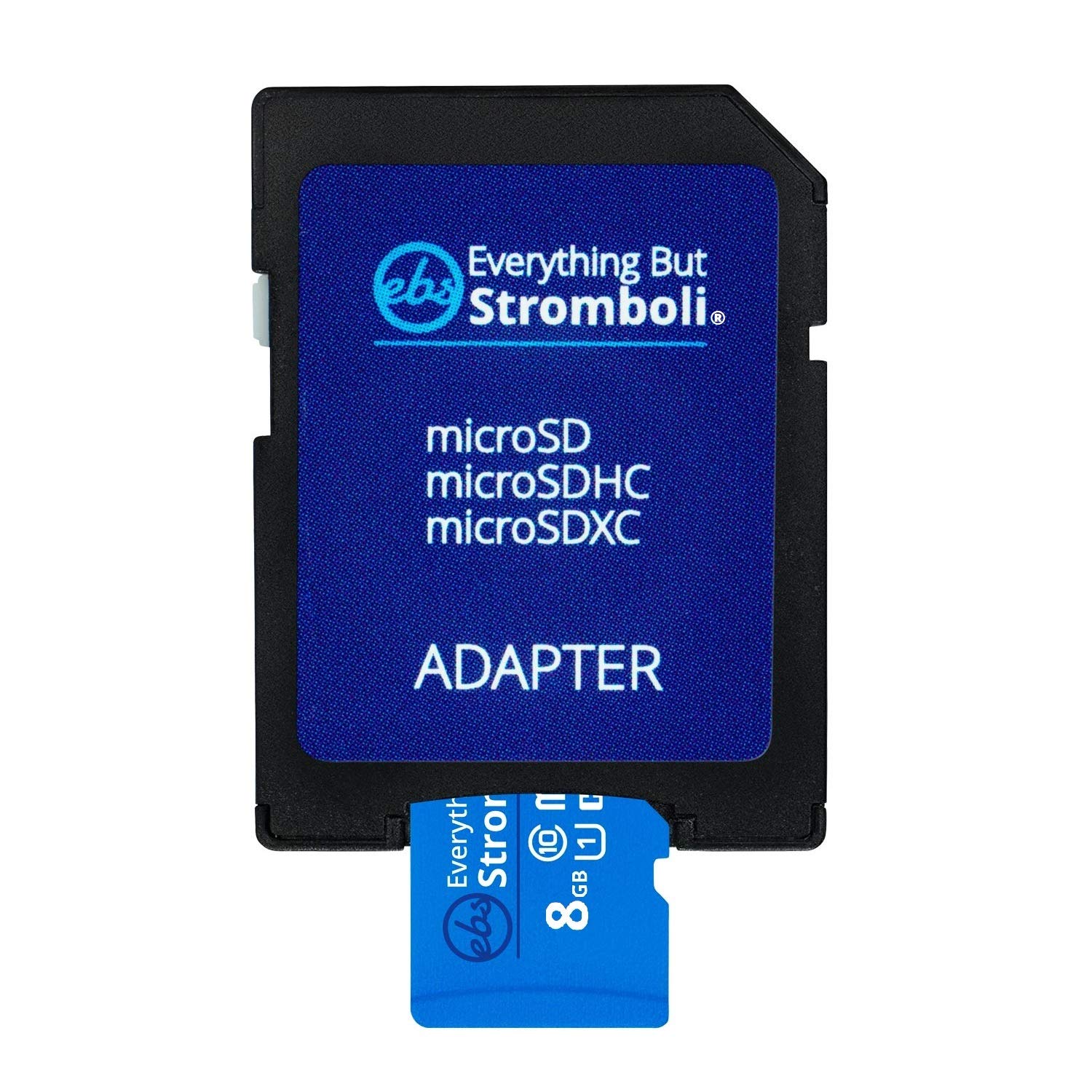 Everything But Stromboli 8GB MicroSD Memory Card Plus Adapter