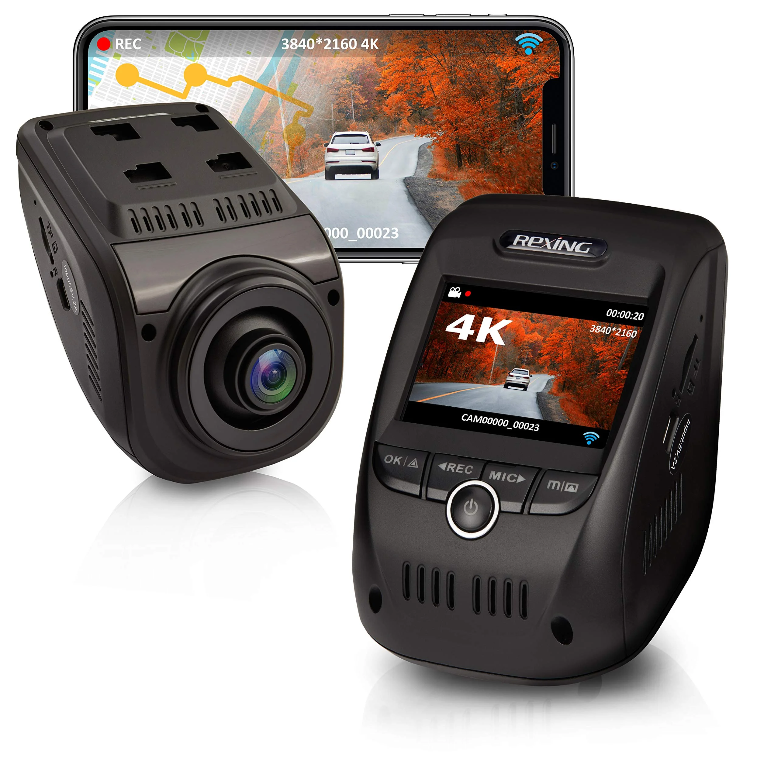 Rexing V1-4K Ultra HD Dash Cam