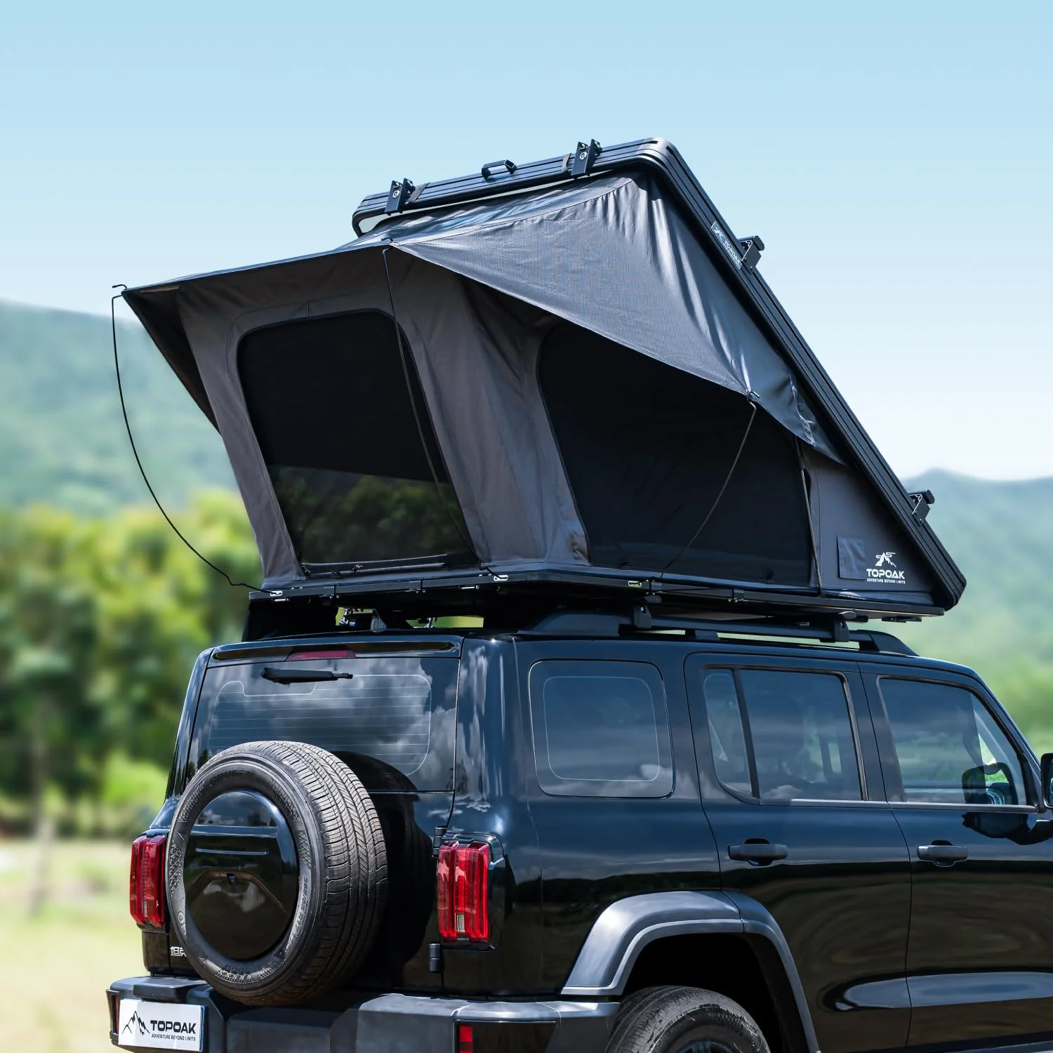 TOPOAK Galaxy Light Hard Shell Rooftop Tent — Rooftop Tent for Volkswagen California Camper