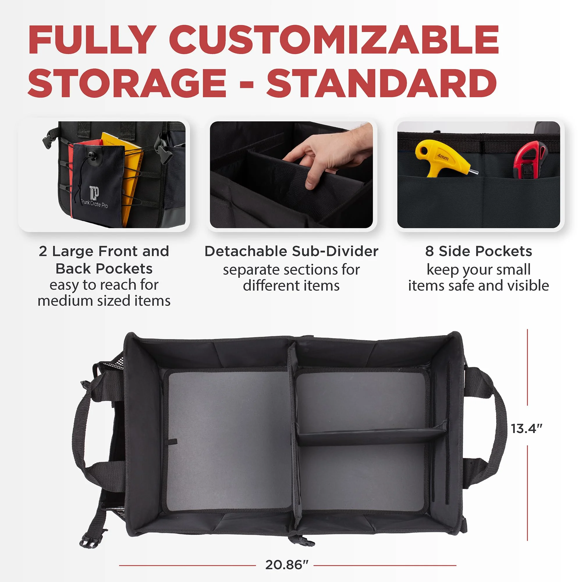 Trunkcratepro Collapsible Organizer (alternate view)