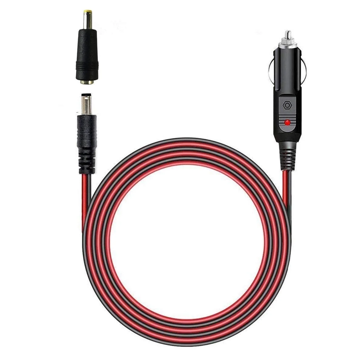 DC car-charging cable (alternate view)