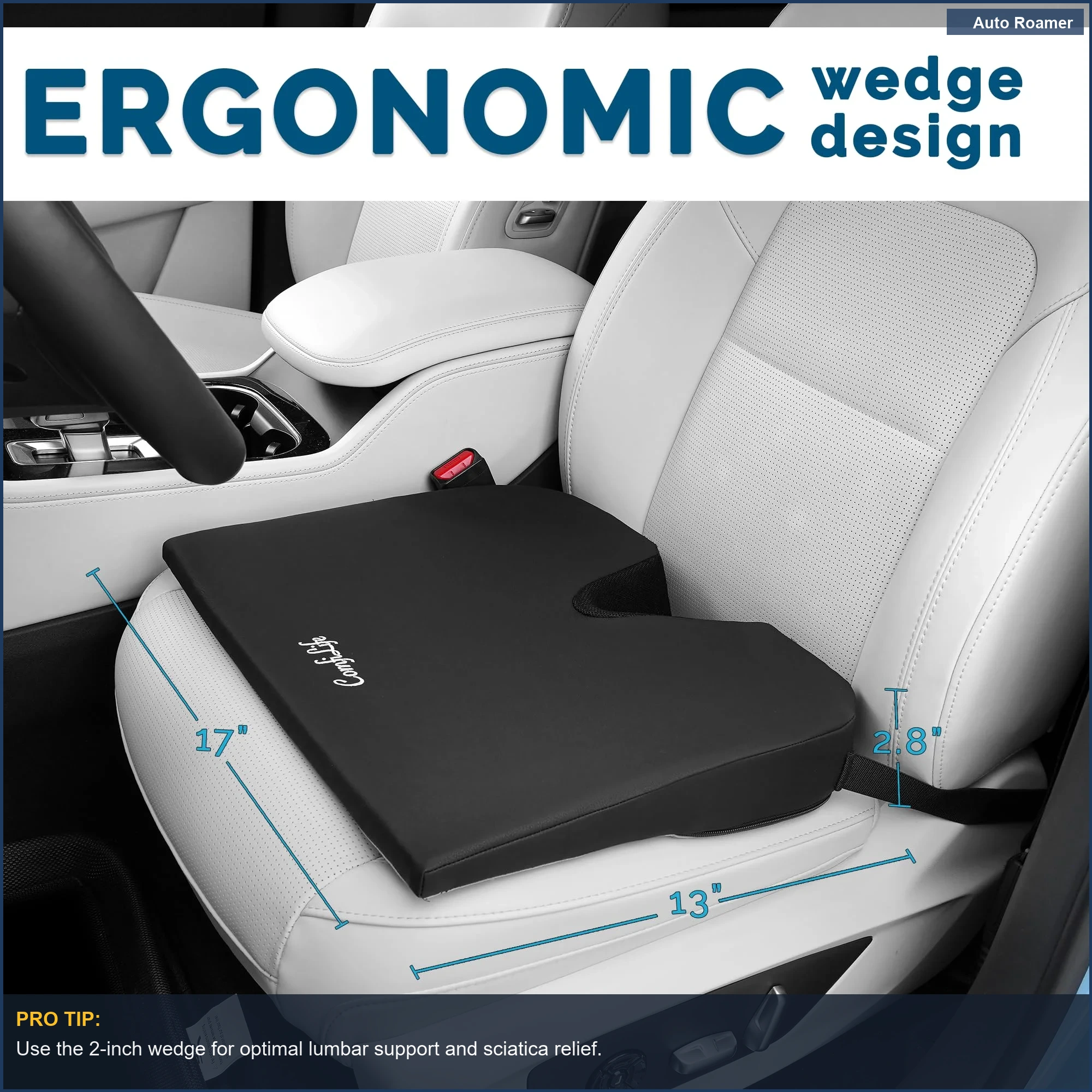 Best Car Seat Cushion for Sciatica