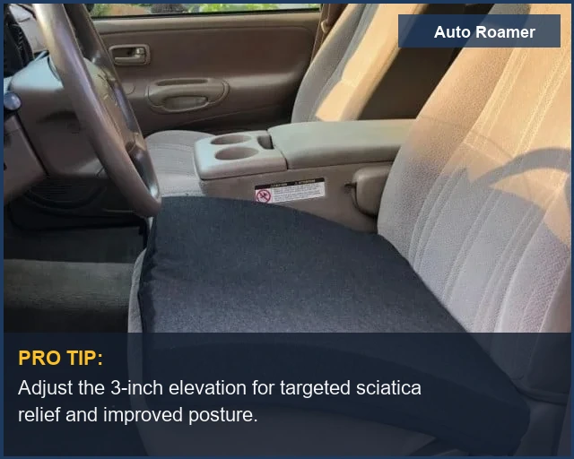 Purple Ultimate Car Seat Cushion
