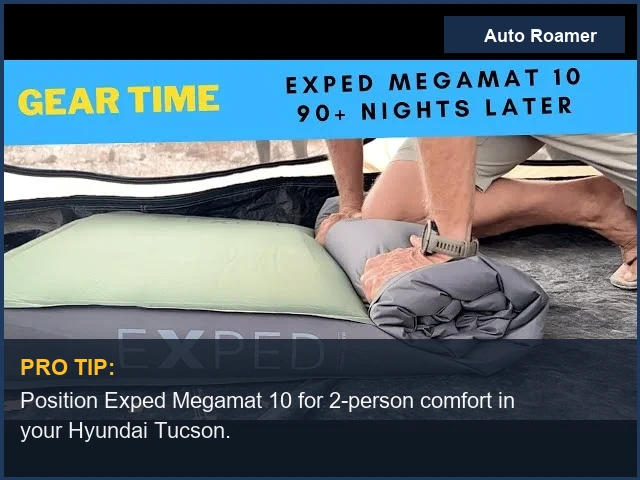 Best Sleeping Pad Size for Car Camping in Hyundai Tucson